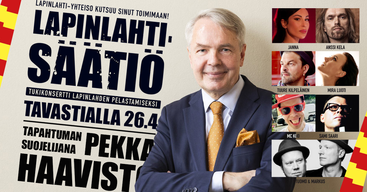 Lapinlahti Foundation Support Concert